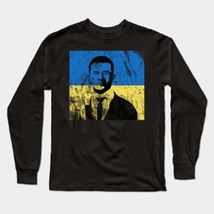 we stand with zelensky Long Sleeve T-Shirt